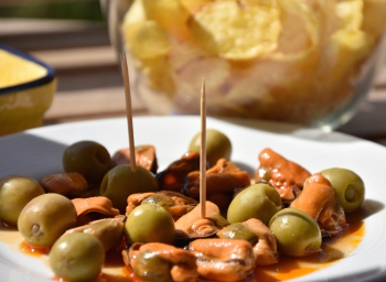 Mejillones en escabeche