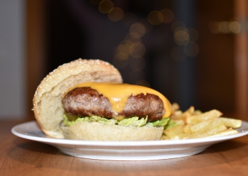Hamburguesa con queso