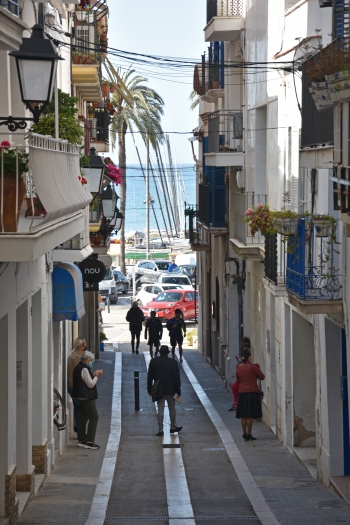 Paseo por Sitges, abril de 2022